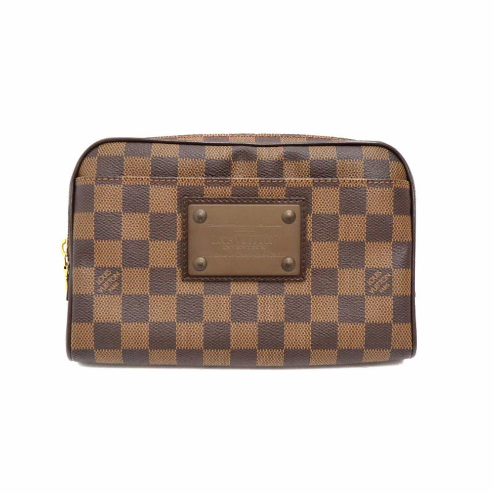 Louis Vuitton Bumbag Brooklyn Damier Body Bum Crossbody Belt Bag Brown